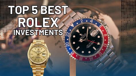 rolex watch as investment